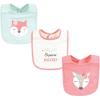 image:imageHudson Baby Baby Caps Or Headbands Bibs Mittens and Socks 12pc SetPink Woodland