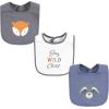 image:imageHudson Baby Baby Caps Or Headbands Bibs Mittens and Socks 12pc SetWoodland