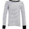 image:imageHudson Baby Baby Cotton Pajama SetWhite Black Stripe