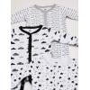 image:imageHudson Baby Cotton Union Suit 2 Pack PantsMoon and Back