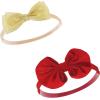 image:imageHudson Baby Cotton and Synthetic Headbands Size 024 Months12 Days of Christmas Plaid