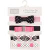 image:imageHudson Baby Cotton and Synthetic Headbands Size 024 MonthsBlack Pink
