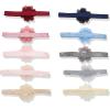 image:imageHudson Baby Cotton and Synthetic Headbands Size 024 MonthsChiffon Cream Blush