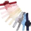 image:imageHudson Baby Cotton and Synthetic Headbands Size 024 MonthsChiffon Cream Blush
