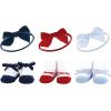 image:imageHudson Baby Girls Headband and Socks GiftsetBurgundy Pink Teal Dark Red Blue