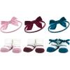 image:imageHudson Baby Girls Headband and Socks GiftsetBurgundy Pink Teal Dark Red Blue