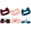 image:imageHudson Baby Girls Headband and Socks GiftsetBurgundy Teal Blush Navy