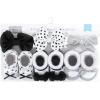 image:imageHudson Baby Girls Headband and Socks GiftsetLeopard Black Silver