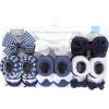 image:imageHudson Baby Girls Headband and Socks GiftsetNavy Red Navy Gingham