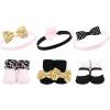 image:imageHudson Baby Girls Headband and Socks GiftsetPink Sequin Gold Sequin