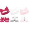 image:imageHudson Baby Girls Headband and Socks GiftsetPink White Pink Blue