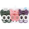 image:imageHudson Baby Girls Headband and Socks GiftsetPurple Green Fall Botanical