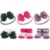 image:imageHudson Baby Girls Headband and Socks GiftsetRed Navy Bows Green Purple