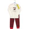 image:imageHudson Baby Matching Holiday Family PajamasMoose Wonderful Time