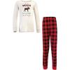 image:imageHudson Baby Matching Holiday Family PajamasMoose Wonderful Time
