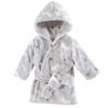 image:imageHudson Baby Unisex Baby 2Pc Plush Animal Face Bathrobe Pig Gray Zebra 09 MonthsGray Whimsical Unicorn Rainbow Unicorn
