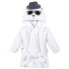 image:imageHudson Baby Unisex Baby 2Pc Plush Animal Face Bathrobe Pig Gray Zebra 09 MonthsTriceratops Handsome Bear