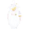 image:imageHudson Baby Unisex Baby Bodysuit Short and Sock 3Piece SetBee Pink Daisy