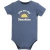 image:imageHudson Baby Unisex Baby Bodysuit Short and Sock 3Piece SetBlue Sunshine