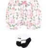 image:imageHudson Baby Unisex Baby Bodysuit Short and Sock 3Piece SetBonjour Paris