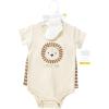image:imageHudson Baby Unisex Baby Bodysuit Short and Sock 3Piece SetBrave Lion
