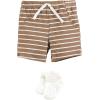 image:imageHudson Baby Unisex Baby Bodysuit Short and Sock 3Piece SetBrave Lion