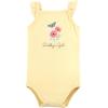 image:imageHudson Baby Unisex Baby Bodysuit Short and Sock 3Piece SetButterfly Floral Daddy