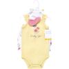 image:imageHudson Baby Unisex Baby Bodysuit Short and Sock 3Piece SetButterfly Floral Daddy