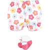 image:imageHudson Baby Unisex Baby Bodysuit Short and Sock 3Piece SetCheerful Flower Mini