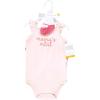 image:imageHudson Baby Unisex Baby Bodysuit Short and Sock 3Piece SetCheerful Flower Mini