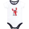 image:imageHudson Baby Unisex Baby Bodysuit Short and Sock 3Piece SetCool Dude Lobster