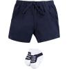 image:imageHudson Baby Unisex Baby Bodysuit Short and Sock 3Piece SetGreat Catch Baseball
