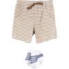 image:imageHudson Baby Unisex Baby Bodysuit Short and Sock 3Piece SetHandsome Daddy