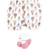 image:imageHudson Baby Unisex Baby Bodysuit Short and Sock 3Piece SetMelt My Heart Ice Cream