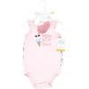 image:imageHudson Baby Unisex Baby Bodysuit Short and Sock 3Piece SetMelt My Heart Ice Cream