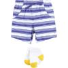 image:imageHudson Baby Unisex Baby Bodysuit Short and Sock 3Piece SetOrange Sunshine