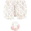 image:imageHudson Baby Unisex Baby Bodysuit Short and Sock 3Piece SetPink Sage Floral
