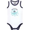 image:imageHudson Baby Unisex Baby Bodysuit Short and Sock 3Piece SetSea Octopus