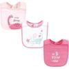 image:imageHudson Baby Unisex Baby Caps Or Headbands Bibs Mittens and Socks 12pc SetPink Dinosaur