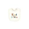 image:imageHudson Baby Unisex Baby Cotton Bodysuit Pant and Bib Set Peace Love Flowers NewbornKind Human