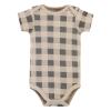 image:imageHudson Baby Unisex Baby Cotton Bodysuit Pant and Bib Set Peace Love Flowers NewbornSnuggle Bear