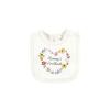 image:imageHudson Baby Unisex Baby Cotton Bodysuit Pant and Bib Set Peace Love Flowers NewbornSoft Painted Floral