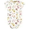 image:imageHudson Baby Unisex Baby Cotton Bodysuit Pant and Bib Set Peace Love Flowers NewbornSoft Painted Floral