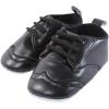 image:imageHudson Baby Unisex Baby Cotton Bodysuit Pant and Shoe SetBurgundy Black Bow Tie