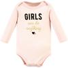 image:imageHudson Baby Unisex Baby Cotton Bodysuit Pant and Shoe SetCinnamon Hearts Long Sleeve