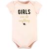 image:imageHudson Baby Unisex Baby Cotton Bodysuit Pant and Shoe SetCinnamon Hearts Short Sleeve