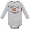 image:imageHudson Baby Unisex Baby Cotton Bodysuit Pant and Shoe SetFootball Huddles Long Sleeve