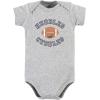 image:imageHudson Baby Unisex Baby Cotton Bodysuit Pant and Shoe SetFootball Huddles Short Sleeve