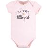 image:imageHudson Baby Unisex Baby Cotton Bodysuit Pant and Shoe SetGirl Daddy Pink Navy