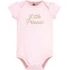 image:imageHudson Baby Unisex Baby Cotton Bodysuit Pant and Shoe SetGold Little Princess